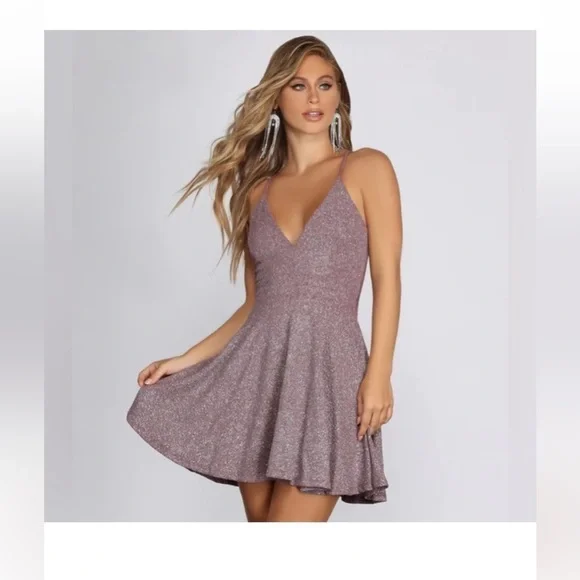 Windsor Shine Bright Skater Dress size Small - Picture 2 of 7